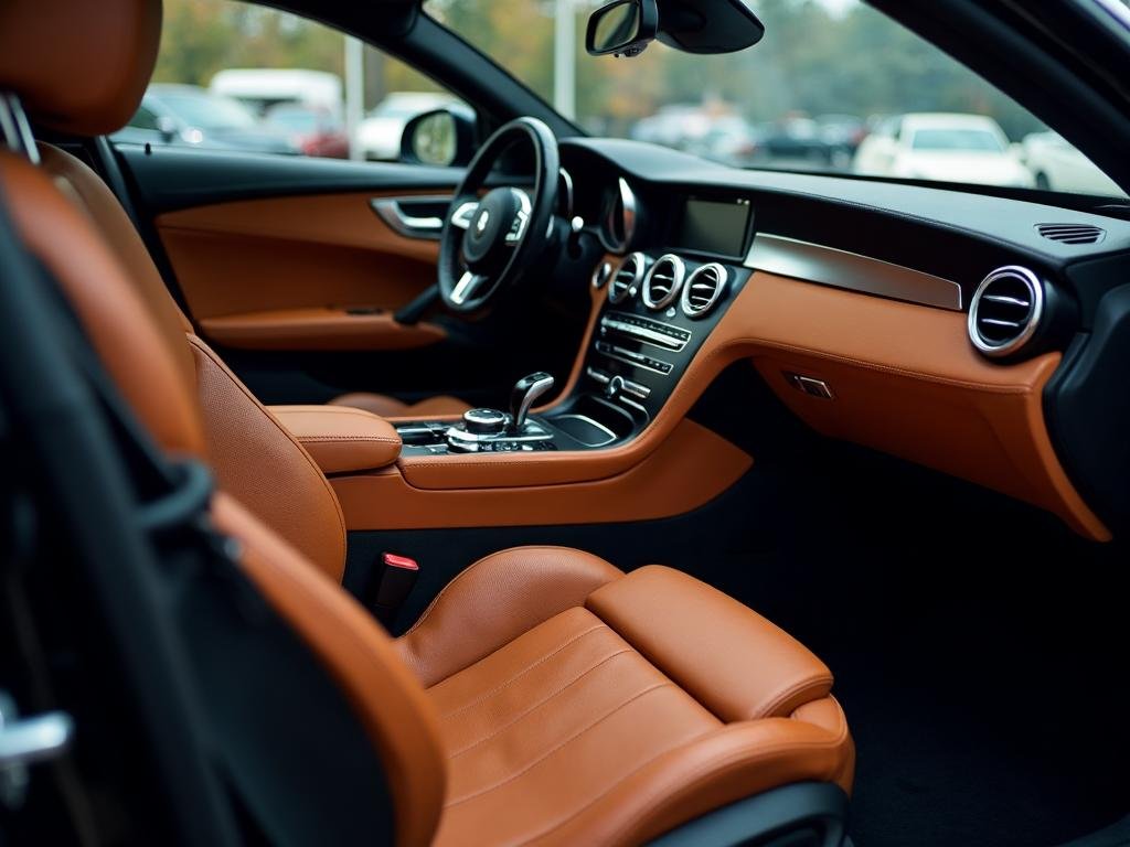 Detalle de interiores premium